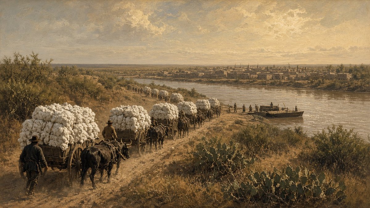 The Cotton Road: Confederate Trade Through Mexico